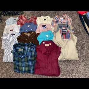 Men’s LS button down reseller bundle